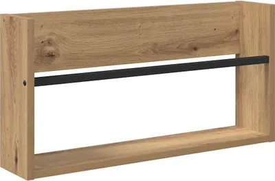 Obrázok produktu pre Regál na časopisy s poličkou Remeselný dub 60 x 12 x 30 cm