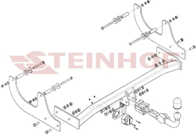 Produktbild von Z546292 Anhängerkupplung passend für DACIA Logan I 03/2007-2013 abnehmbar