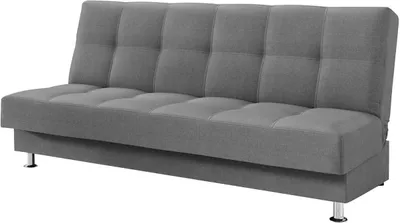 Produktbild von MIRJAN24 Schlafsofa Enduro III, Polstersofa mit Bettkasten, Verchromte Füße, Wohnzimmer Sofa, Stilvoll Schlafcouch (Baku 4)