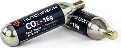 Produktbild von Hutchinson Co2-kartusche 2 Einheiten Schwarz 16 g Schwarz 16 g
