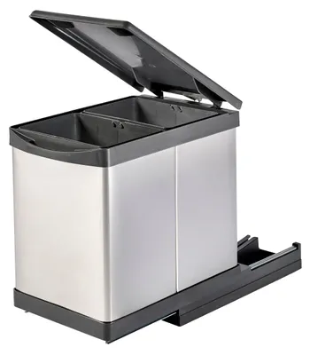 Produktbild von Aspira Ausziehbarer Einbaumülleimer „Müllomatic PRO 2“