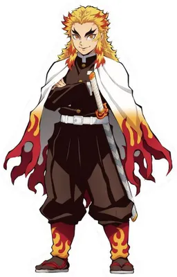 Obrázek produktu pro Teknofun Demon Slayer: Kimetsu no Yaiba LED nástěnná lampa Rengoku 30 cm