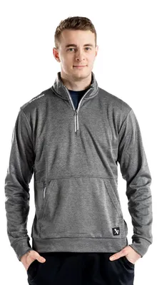 Produktbild von BAUER 1/2 ZIP FLEECE TEAM - SR. 23, Größe:M, Farbe:grau
