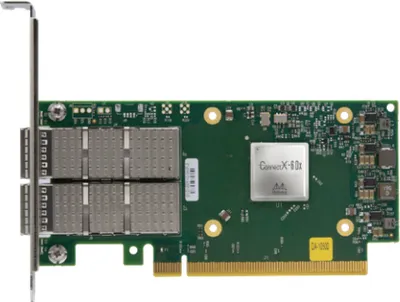 Image de NVIDIA ConnectX-6 Dx EN - Cryptage activé sans démarrage sécurisé - Adaptateur réseau - PCIe 4.0 x16 - 100 Gigabit QSFP56 x 1