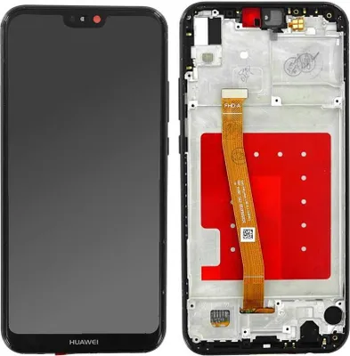 Produktbild von Huawei P20 Lite LCD Display Touchscreen Bildschirm Rahmen Schwarz