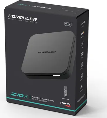 Immagine prodotto di Formuler Z10 SE 4K Android 10 OTT media streamer 2GB RAM 4GB Flash e WLAN