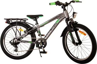 Produktbild von TPFSports Cross Kinderfahrrad - Jungen - 20 Zoll - Rücktritt + Handbremse - 6 Gänge - Grau