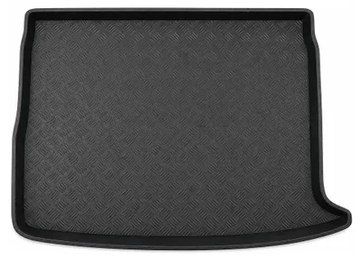 Produktbild von Kofferraumwanne für Volkswagen Taigo 2021- (oberer Ladeboden) – Schwarz, passgenau
