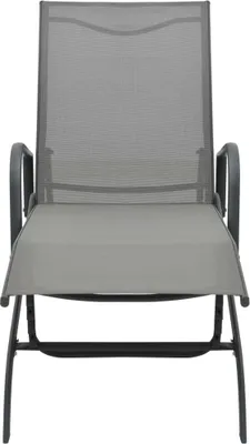 Produktbild von vidaXL Sonnenliege Stahl und Textilene