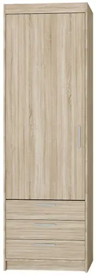 Produktbild von Kleiderschrank ELENI 1D3S sonoma