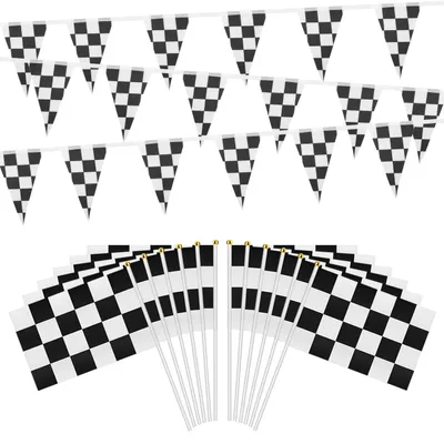Productafbeelding van Set vlaggen en banners voor feestdecoratie