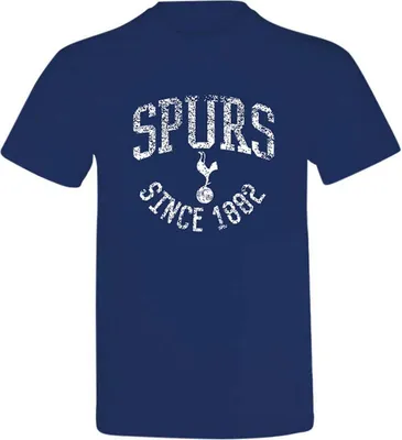 Image de Tottenham Hotspur FC - T-shirt "Established 1882" pour homme/femme unie BS4664 (L) (Bleu marine)