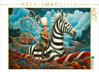 Produktbild von CALVENDO Puzzle Zirkuszauber mit Fantasie | 2000 Teile Lege-Größe 90x67cm Foto-Puzzle für glückliche Stunden