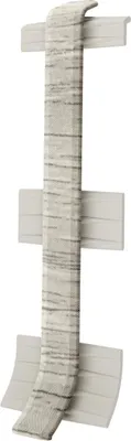Zdjęcie produktu dla Łączniki VILO do listew przypodłogowych LINELA – wodoodporne PVC – idealne dopasowanie kolorystyczne – 2 sztuki – 55 x 20 mm – dąb Melton