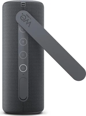 Produktbild von Loewe We. HEAR 1 Storm Grey, Bluetooth Lautsprecher, 40W, Wasserresistent, Tragbar, Aufladbar, 14h Lange Akku Laufzeit, für Outdoor und Indoor