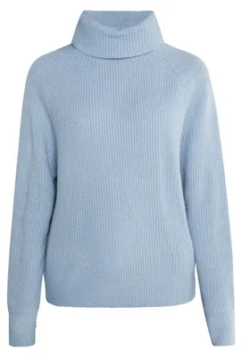 Immagine prodotto di Maglione da donna AODA in maglia - blu, taglia S