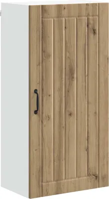 Image de Armoire murale vidaXL LUCCA en chêne artisanal 50 x 31 x 100 cm, aggloméré