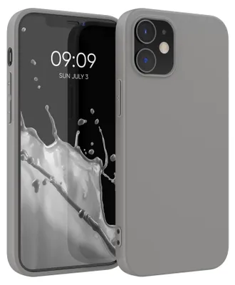 Produktbild von kwmobile Handyhülle für Apple iPhone 12 / iPhone 12 Pro Hülle - TPU Case - Kabelloses Laden - Schutzhülle Cover in Stone Dust