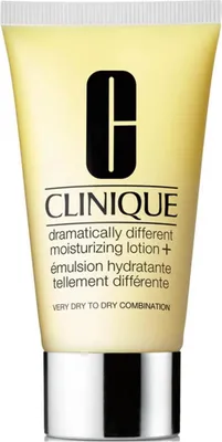 Produktbild von Clinique Dramatically Different Moisturizing Lotion+, Gesichtslotion, Frauen, 50 ml, Mischhaut, trockene Haut, Sehr trockene Haut, Feuchtigkeitsspendend, Feuchtigkeitsspendend, Glättend, Weichmachend, Tube