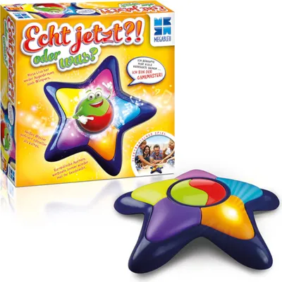 Immagine prodotto di MEGABLEU | Davvero ora o cosa? | Quiz per bambini e adulti | divertente gioco per famiglie con 1000 domande | giochi per feste | gioco per cervelloni e giochi di società | per 2-5 giocatori dagli 8 anni in su