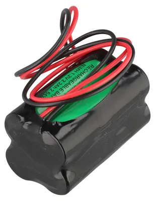 Obrázok produktu pre NiMH batéria pre núdzové a bezpečnostné osvetlenie, 4,8 V, 2000 mAh, s káblom 30 cm
