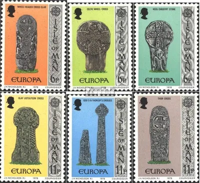 Produktbild von Briefmarken GB - Isle of Man 1978 Mi 122-127 (kompl.Ausg.) postfrisch Baudenkmäler