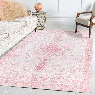 Obrázek produktu pro Vintage koberec do obývacího pokoje a ložnice, rozměry 160 x 180 cm