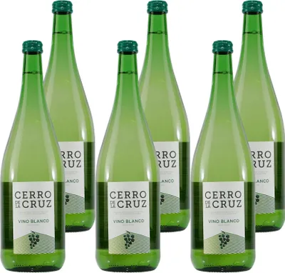 Produktbild von Cerro de la Cruz Vino Blanco -trocken- (6 x 1,0L)