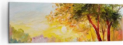 Produktbild von Bild auf Leinwand - Leinwandbild - natur natur - 160x50cm - Wand Bild - Wanddeko - Wandbilder - Leinwanddruck - Bilder - Kunstdruck - Wanddekoration - Leinwand bilder - Wandkunst - AB160x50-3445