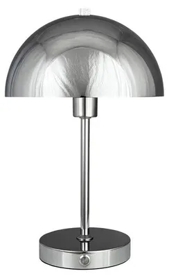 Produktbild von Tischlampe, Kabellos Dimmbar Tischleuchte, Led Tischleuchte Metall, Leselampe, USB Wiederaufladbare, Stockholm Chrom