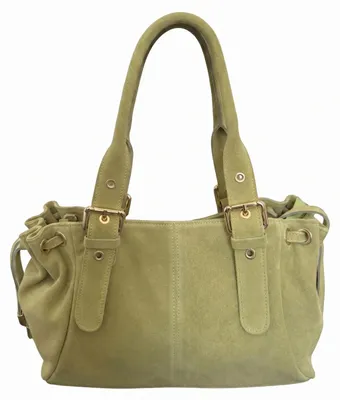 Produktbild von Damenhandtasche aus echtem Leder mit Reißverschluss Italy Black B UNICA 33x21x20 cm