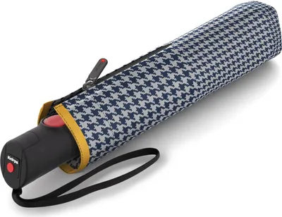 Produktbild von Knirps Taschenregenschirm Regenschirm T.205 Duomatic Uranus Navy mehrfarbig