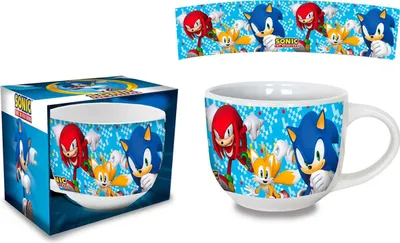 Produktbild von Sonic - Lizenz Tasse Jumbo - ca. 350 ml