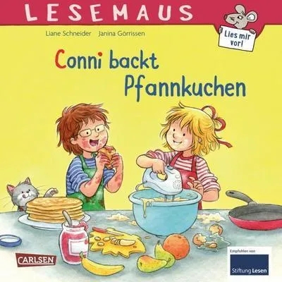 Immagine prodotto di LESEMAUS 123: Conni backt Pfannkuchen