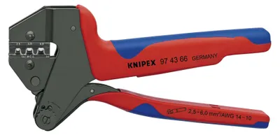 Produktbild von Knipex 97 43 66, Crimpwerkzeug, 6 mm