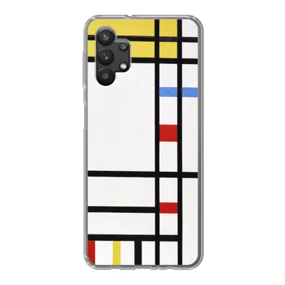 Produktbild von MuchoWow® Handyhülle Schutzhülle Hülle für Samsung Galaxy A32 5G Place De La Concorde - Piet Mondrian Silikon Softcase Handy Hülle - Softcase