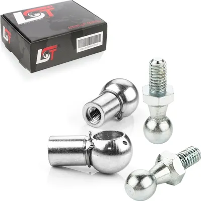Produktbild von 2x Kugelpfanne mit Kugelzapfen M6 10mm für CITROEN PEUGEOT RENAULT DACIA