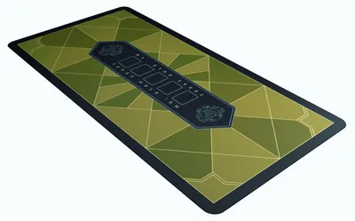 Produktbild von Pokermatte - "Paulie"-Design - verschiedene Farben und Größen.Farbe:Gold,Größe:200cm x 100cm