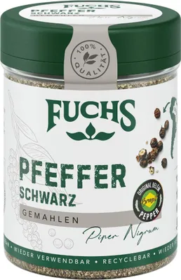 Produktbild von Pfeffer schwarz gemahlen