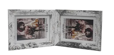 Image de GALERIE multi cadre NARVIK 1 pour photos 15x21 cm. DOUBLE horizontal/niveau