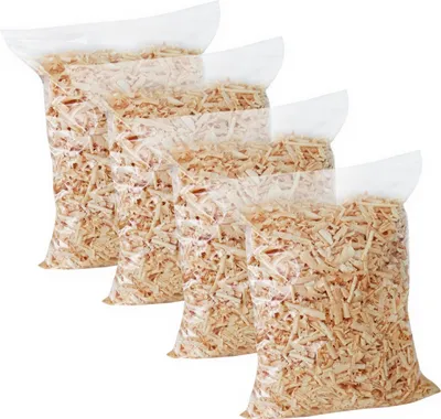 Produktbild von 1 Kg Zirbenspäne Zirbenflocken - Nachfüllpackung, Zirbenholz - Zirbenkissen Füllung - gesiebt und luftgetrocknet