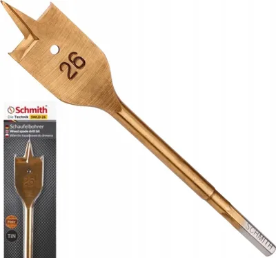 Immagine prodotto di SCHMITH Punte piatte, frese piatte, punte per legno, punte piatte per legno, frese piatte, punta da 13 mm