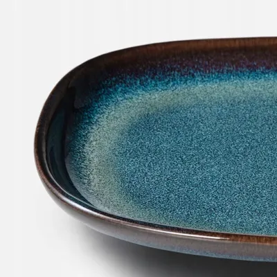 Produktbild von IKEA GLADELIG Teller, blau, 20x13 cm, 2 Stück