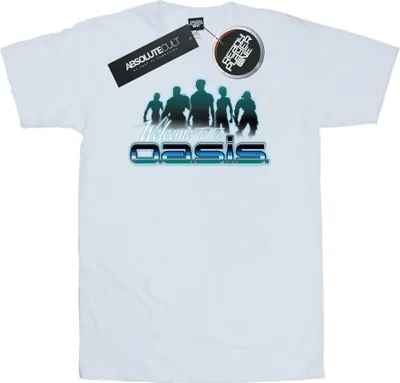 Produktbild von Ready Player One - "Welcome To The Oasis" T-Shirt für Herren BI44657 (M) (Weiß)