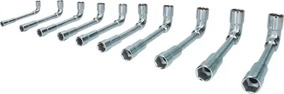 Produktbild von Brilliant Tools Doppel-Steckschlüssel-Satz, 10-tlg.
