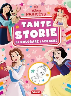 Produktbild von Disney-Prinzessinnen. Viele Ausmalbilder und Geschichten zum Lesen