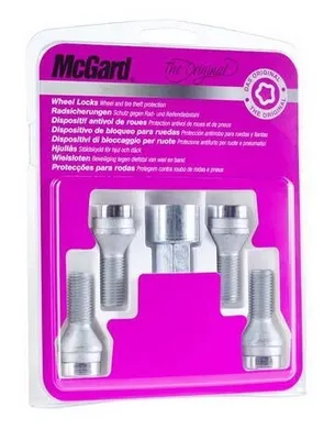Obrázok produktu pre Sada zámkov na kolesá MCGARD, závit M12 x 1.5, dĺžka 33,3 mm