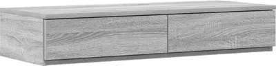 Image de Tiroirs de lit avec tiroir Gris Sonoma 80 x 36,5 x 16,5 cm