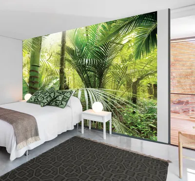 Produktbild von Basera Selbstklebende Fototapete Waldmotiv b-B-0033-a-a, mit UV-Schutz, 343x245 cm