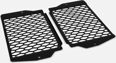 Produktbild von ZIEGER Pro Kühlerabdeckung kompatibel mit Triumph Tiger 900 schwarz